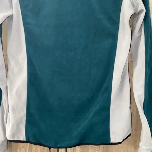Horseware Ireland Fiona Half Zip Fleece Storm Green Women’s Size Large - Picture 10 of 16